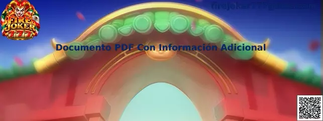 Documento PDF Con Información Adicional de Fire Joker 777