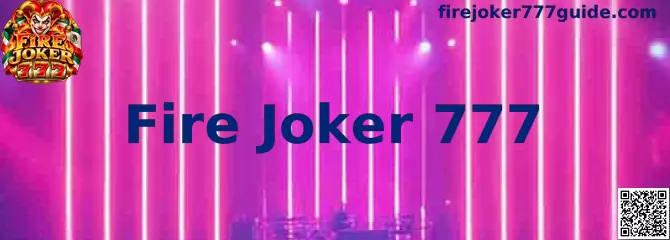 Fire Joker 777 interfaz del juego