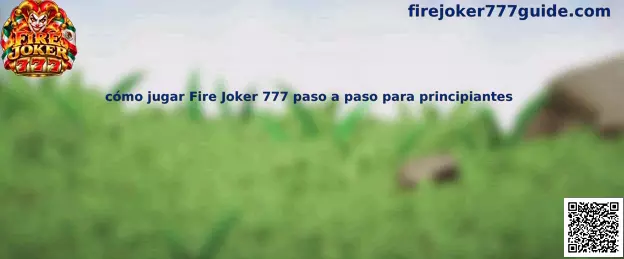 Guía visual sobre cómo jugar Fire Joker 777 paso a paso para principiantes