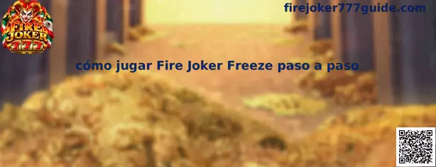 Imagen ilustrativa de Fire Joker Freeze para aprender su cuadrícula, comodines y funciones especiales