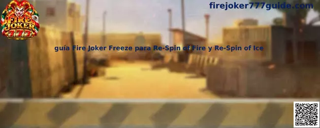 Imagen de referencia de Fire Joker Freeze para explicar las funciones Re-Spin of Fire y Re-Spin of Ice