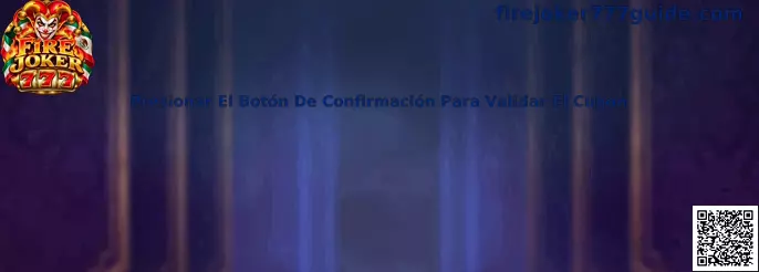 Guía para validar un cupón mediante confirmación